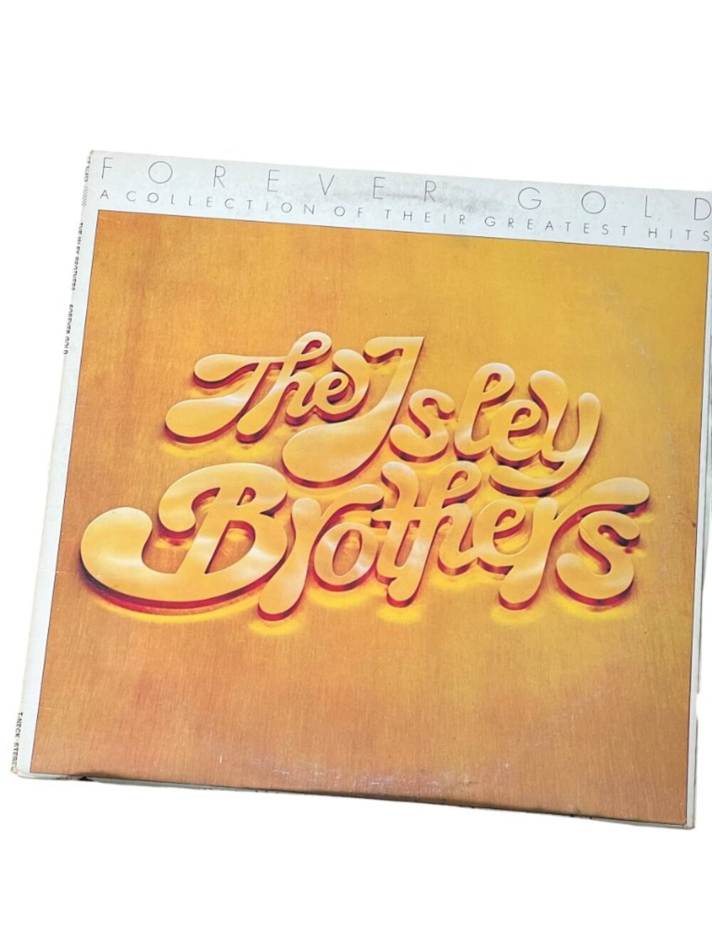 The Isley Brothers Forever Gold Greatest Hits 1977 Vinyl LP PZ 34452